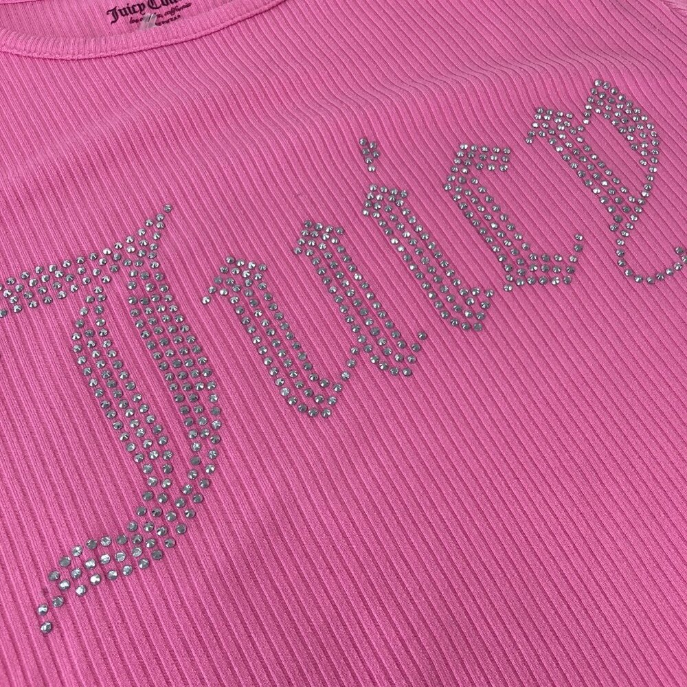 Juicy Couture Pink Ribbed Sleep Shirt - Size XL